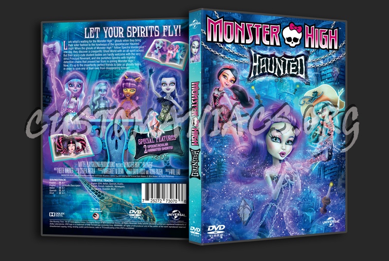 Monster High Haunted dvd cover