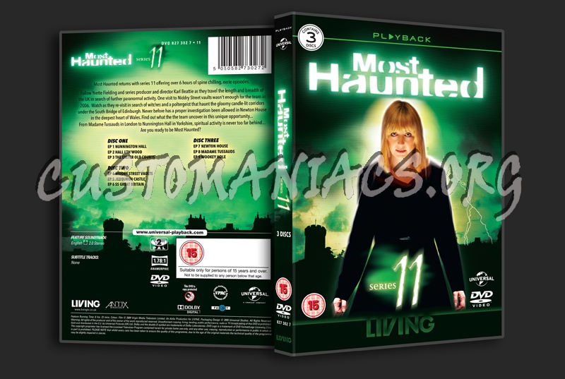 Most Haunted Series 11 dvd cover