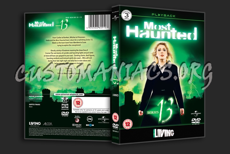 Most Haunted Series 13 dvd cover