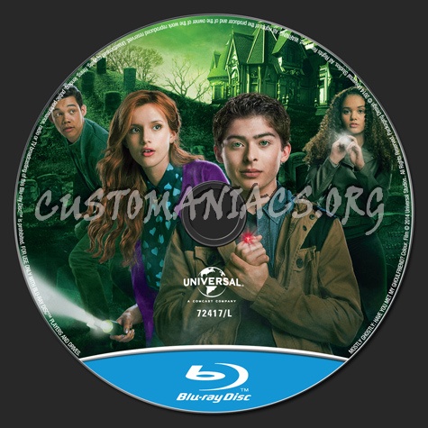 Mostly Ghostly Have You Met My Ghoulfriend? blu-ray label