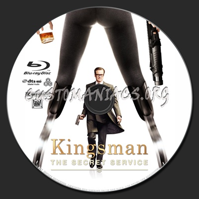 Kingsman: The Secret Service blu-ray label