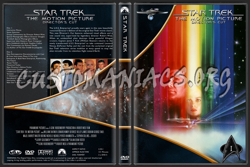 Star Trek Movie Collection dvd cover