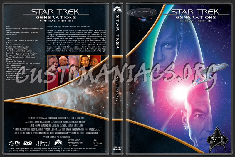 Star Trek Movie Collection dvd cover