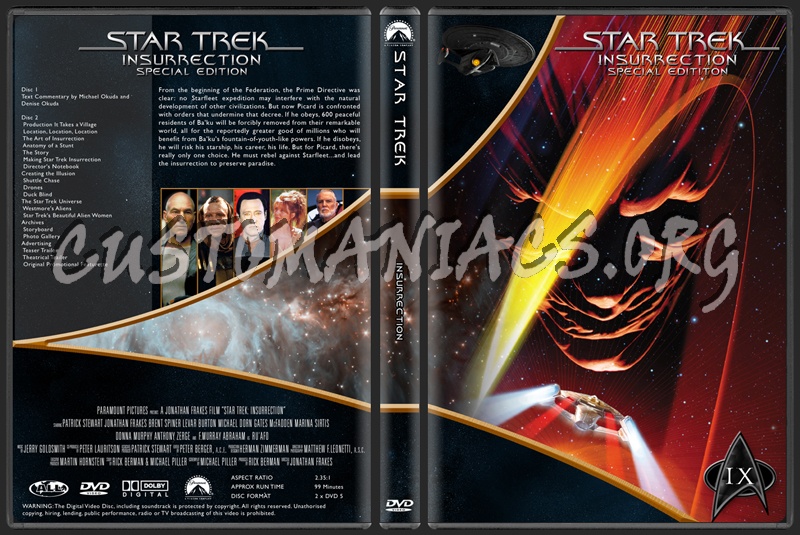 Star Trek Movie Collection dvd cover