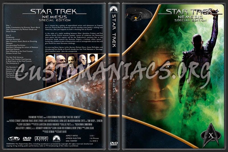 Star Trek Movie Collection dvd cover