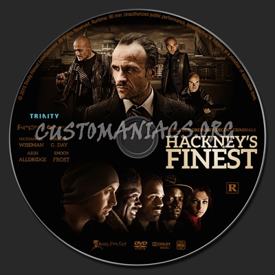 Hackney's Finest dvd label