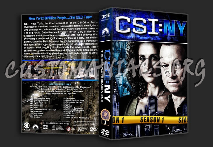 CSI: NY - Seasons 1-9 (3370x2175) dvd cover