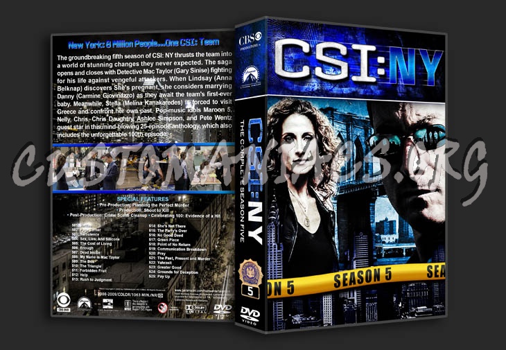 CSI: NY - Seasons 1-9 (3370x2175) dvd cover