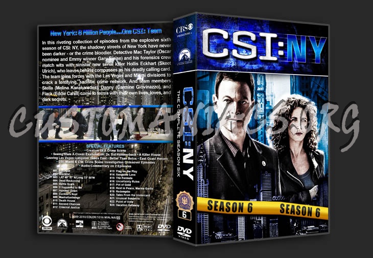 CSI: NY - Seasons 1-9 (3370x2175) dvd cover