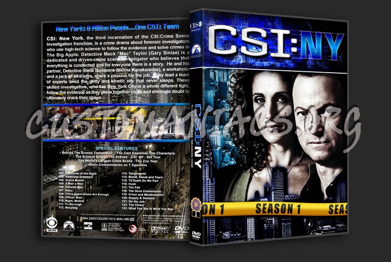 CSI: NY - Seasons 1-9 (3240x2175) dvd cover