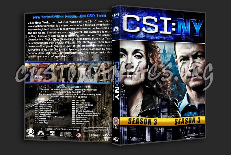 CSI: NY - Seasons 1-9 (3240x2175) dvd cover