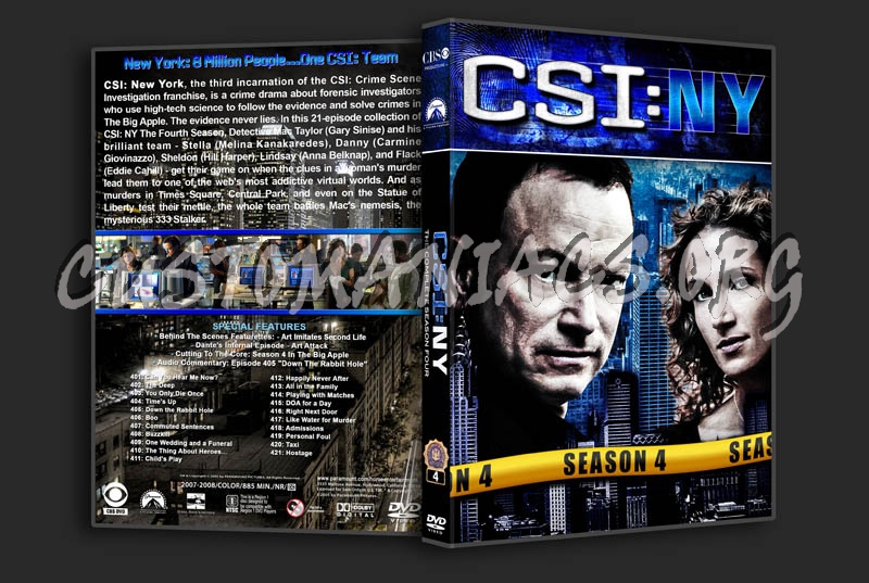 CSI: NY - Seasons 1-9 (3240x2175) dvd cover