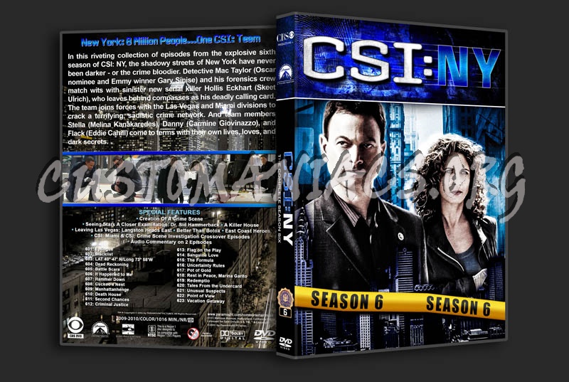 CSI: NY - Seasons 1-9 (3240x2175) dvd cover