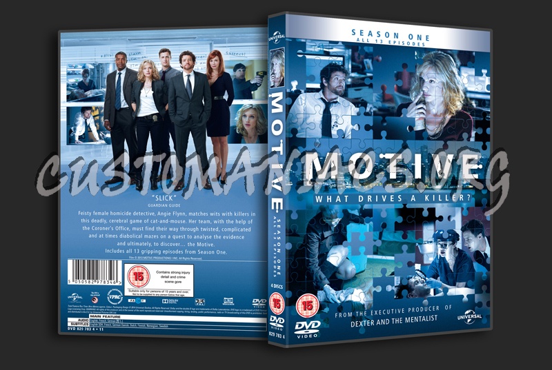 Motive Season 1 dvd cover