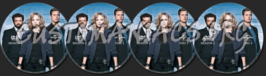 Motive Season 2 dvd label