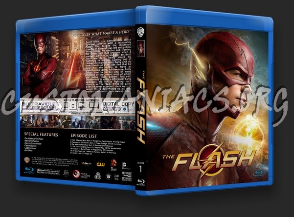 The Flash Season 1 blu-ray cover
