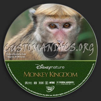 Monkey Kingdom dvd label