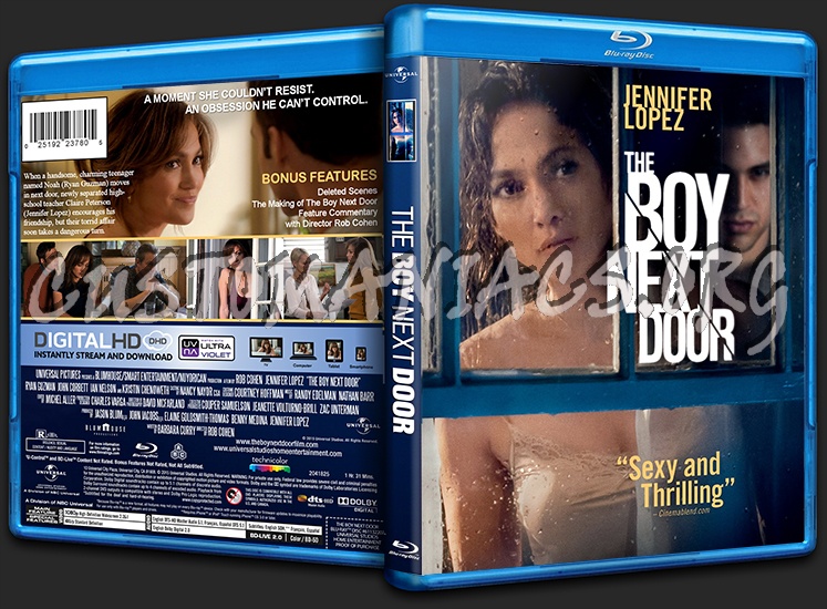 The Boy Next Door blu-ray cover