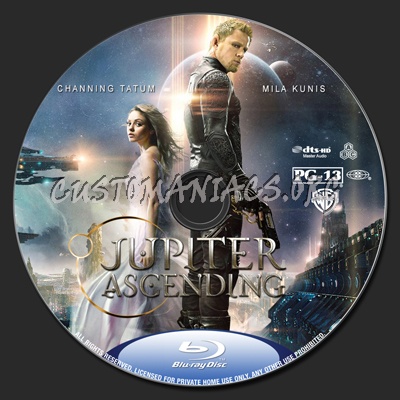 Jupiter Ascending blu-ray label