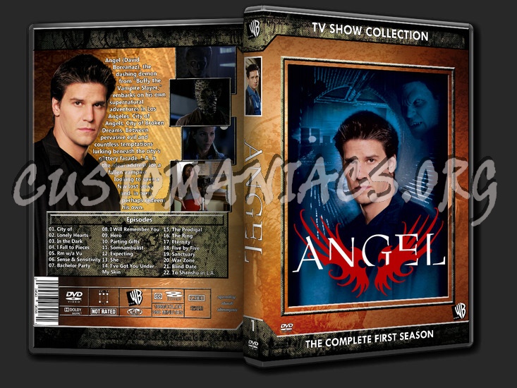 Angel Season 1 dvd cover