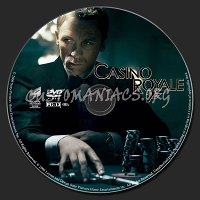 Casino Royale dvd label