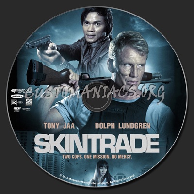 Skin Trade dvd label