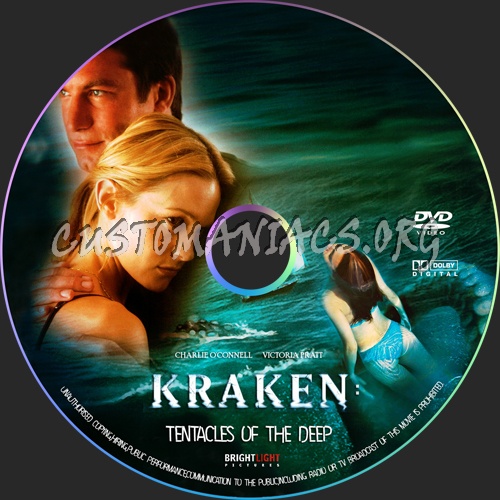 Kraken:Tentacles of the Deep dvd label