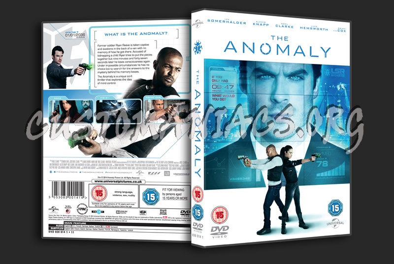 The Anomaly dvd cover