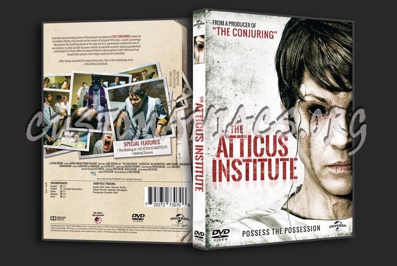 The Atticus Institute dvd cover