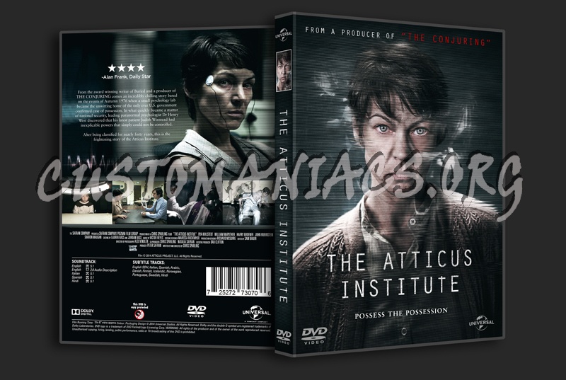 The Atticus Institute dvd cover