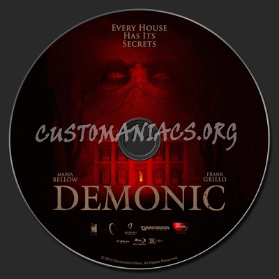 Demonic blu-ray label