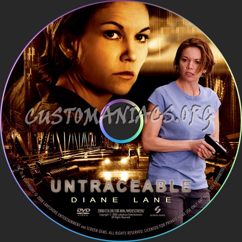 Untraceable dvd label