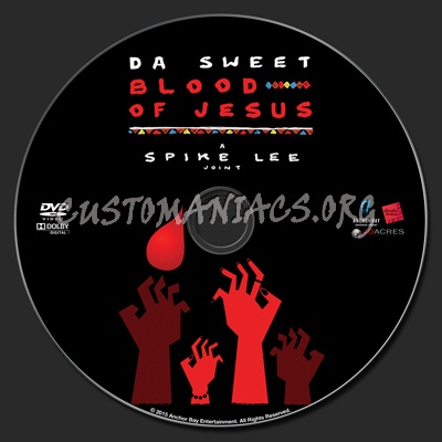 Da Sweet Blood Of Jesus dvd label