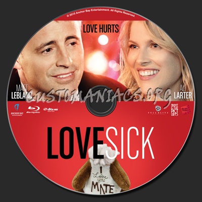 Lovesick (2014) blu-ray label