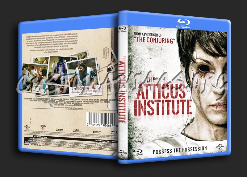 The Atticus Institute blu-ray cover