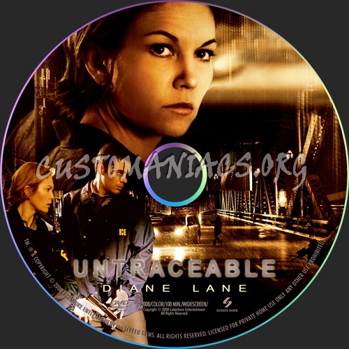 Untraceable dvd label