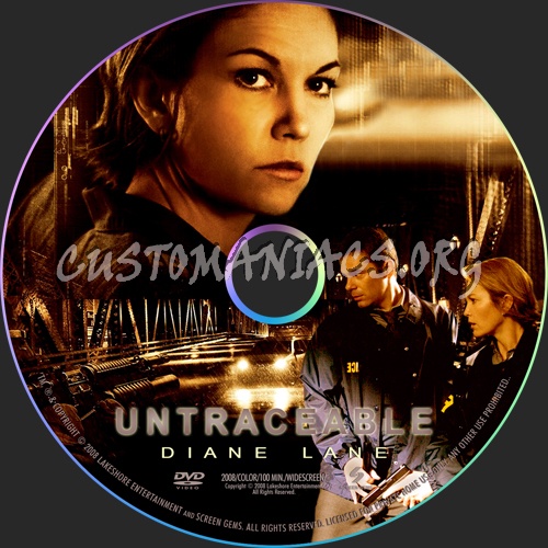Untraceable dvd label