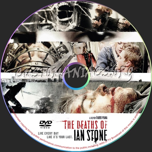The Deaths of Ian Stone dvd label