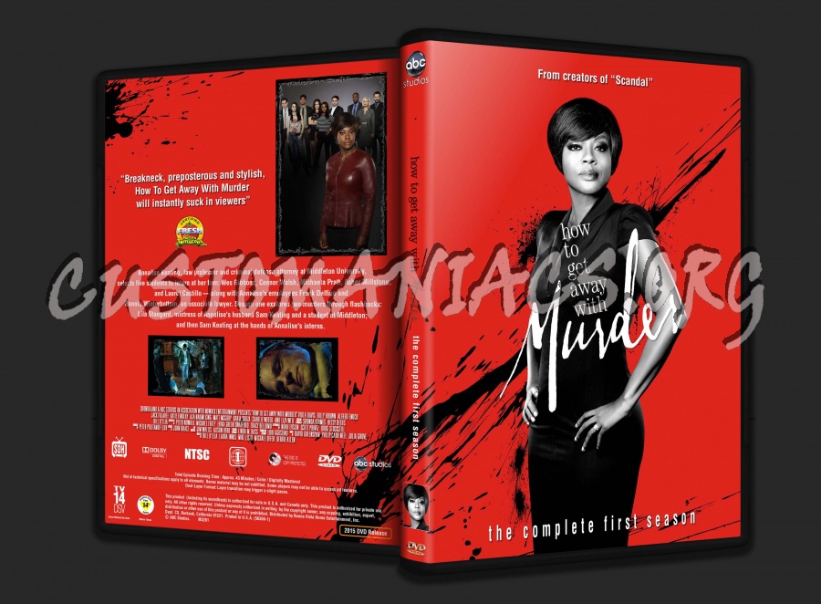 How To Get Away With Murder - Season One dvd cover