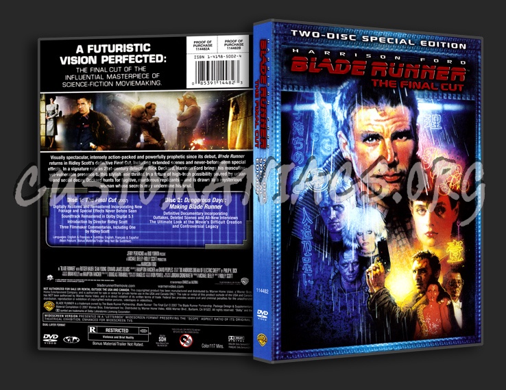 Blade Runner dvd cover