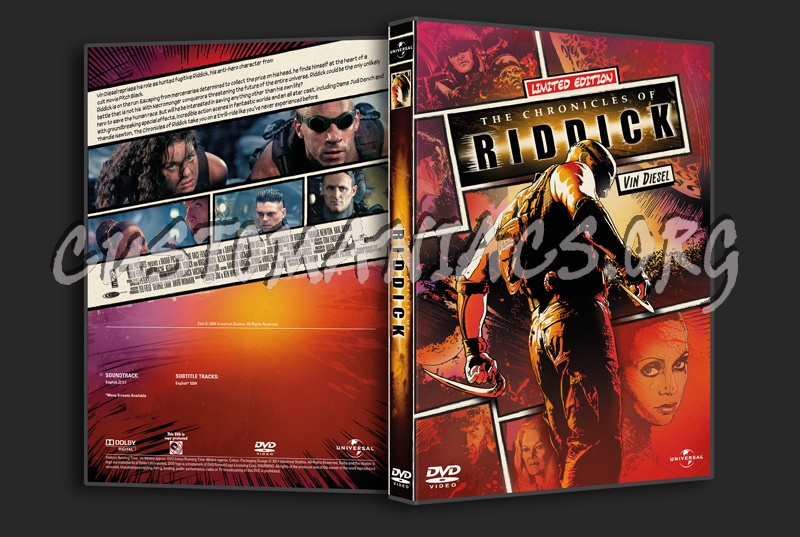 The Chronicles of Riddick dvd cover