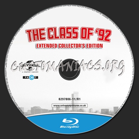 The Class of '92 blu-ray label