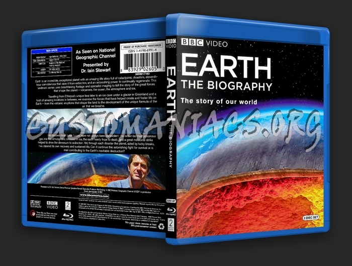 Earth the Biography blu-ray cover