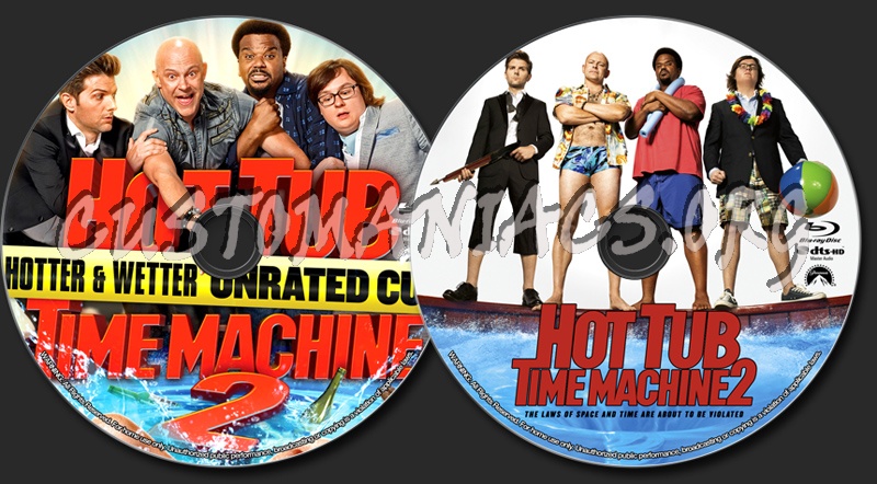 Hot Tub Time Machine 2 blu-ray label