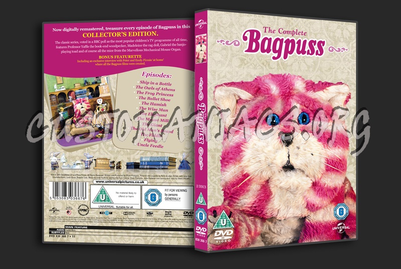 The Complete Bagpuss dvd cover