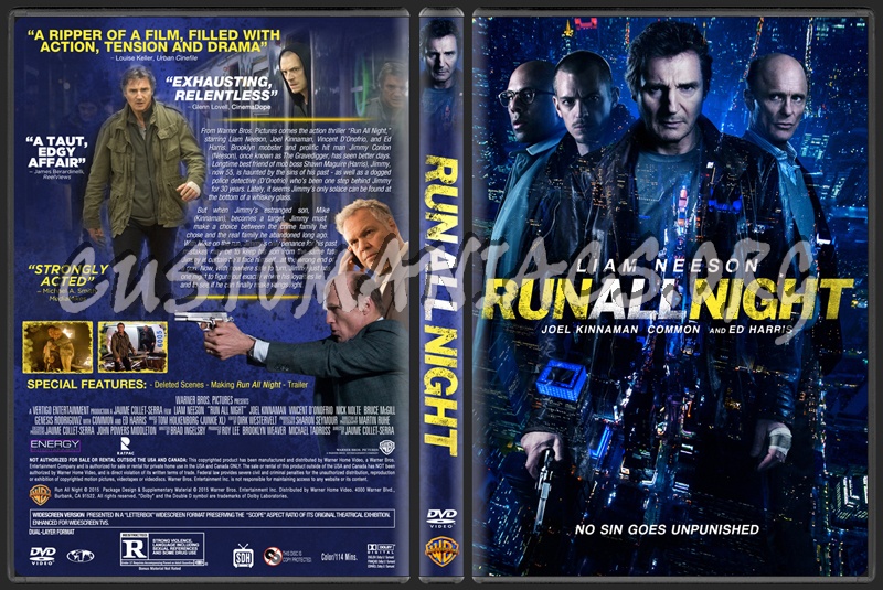 Run All Night dvd cover