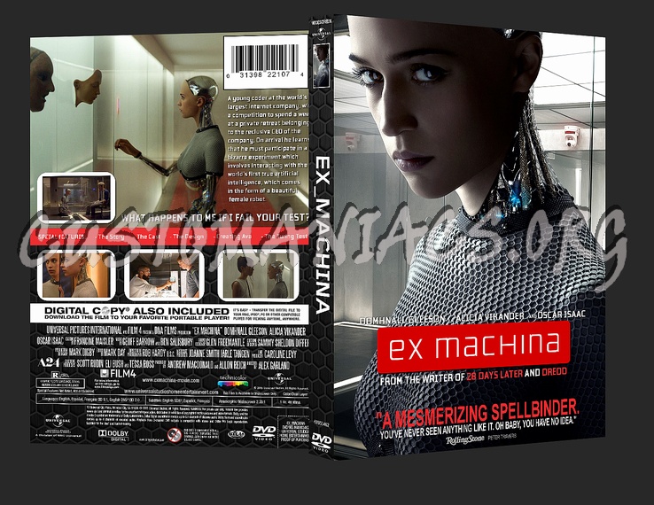 Ex Machina dvd cover