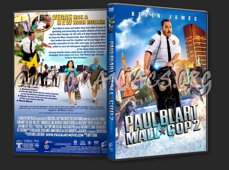 Paul Blart: Mall Cop 2 (2015) dvd cover