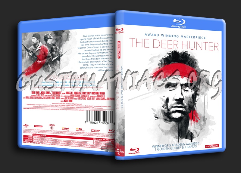 The Deer Hunter blu-ray cover