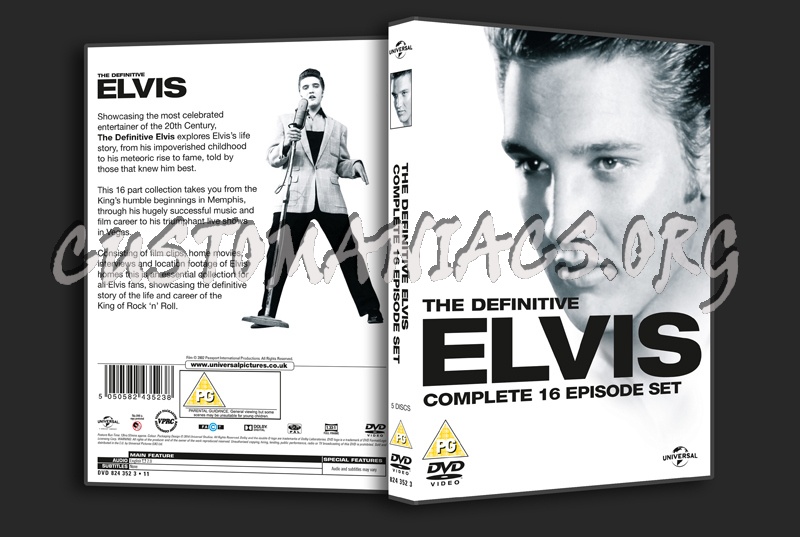 The Definitive Elvis dvd cover